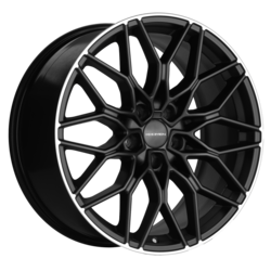 Диски Khomen Wheels 8,5x19 5/112/30/66,6 KHOMEN WHEELS KHW1902 (3/4/5/6 FRONT) BLACK MATT MR (WHS504383) лит. (фото)