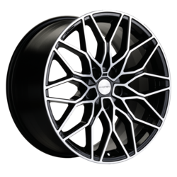 Диски Khomen Wheels 8,5x19 5/112/30/66,6 KHOMEN WHEELS KHW1902 (3/4/5/6 FRONT) BLACK-FP (WHS504382) лит. (фото)