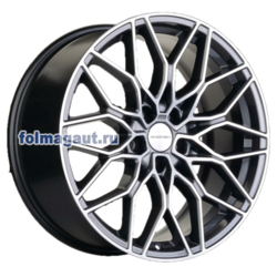 Диски Khomen Wheels 8,5x19 5/112/30/66,6 KHOMEN WHEELS KHW1902 (3/4/5/6 FRONT) GRAY-FP (WHS505351) лит. (фото)