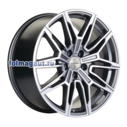 Диски Khomen Wheels 8,5x19 5/114,3/30/60,1 KHOMEN WHEELS KHW1904 (RX/NX) GRAY-FP (WHS504600) лит. (фото)