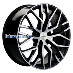 Диски Khomen Wheels 8,5x20 5/112/33/66,5 KHOMEN WHEELS KHW2005 (TOUAREG) BLACK-FP (WHS500680) лит. (фото)
