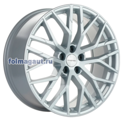 Диски Khomen Wheels 8,5x20 5/112/33/66,5 KHOMEN WHEELS KHW2005 (TOUAREG) BRILLIANT SILVER-FP (WHS504945) лит. (фото)