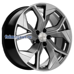 Диски Khomen Wheels 8,5x20 5/114,3/30/60,1 KHOMEN WHEELS KHW2006 (RX) BRILLIANT SILVER (WHS505357) лит. (фото)