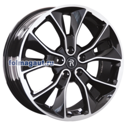 Диски Replay 8x19 5/114,3/51/67,1 Replay HYUNDAI HND344 BKF (WHS504483) лит. (фото)