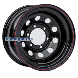 Диски Off-Road Wheels 7x17 6/139,7/30/110 OFF-ROAD WHEELS ТОЙОТА/НИССАН ЧЕРНЫЙ (WHS497509) штамп. (фото)