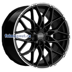 Диски Khomen Wheels 8,5x19 5/112/40/66,6 KHOMEN WHEELS KHW1902 (3/4/5/6 REAR) BLACK MATT MR (WHS505405) лит. (фото)
