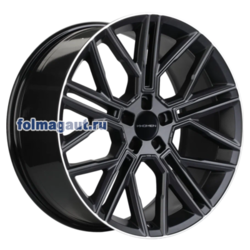 Диски Khomen Wheels 9,5x21 5/112/37/66,6 KHOMEN WHEELS KHW2101 (FRONT) BLACK MATT MR (WHS505564) лит. (фото)
