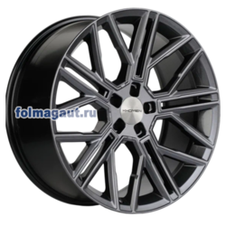 Диски Khomen Wheels 9,5x21 5/112/37/66,6 KHOMEN WHEELS KHW2101 (FRONT) GRAY (WHS505565) лит. (фото)
