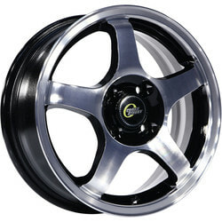  Cross Street 6x15 4/100/46/54,1 CROSS STREET CR-14 BLACK (C4(A1051)-615-541-4x100-4) . ()