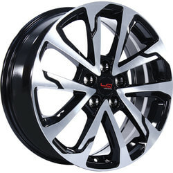 Диски Legeartis Concept 7x18 5/114,3/45/60,1 LEGEARTIS CONCEPT TOYOTA TY571 BKF (9342846) лит. (фото)