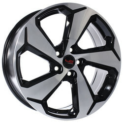 Диски Legeartis Concept 7,5x19 5/114,3/35/60,1 LEGEARTIS CONCEPT TOYOTA TY567 BKF (9342787) лит. (фото)