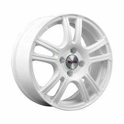 Диски Xtrike 6x15 4/98/35/58,5 XTRIKE X-105М WHITE (76858) лит. (фото)
