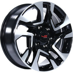 Диски Legeartis Concept 7,5x17 6/139,7/30/106,1 LEGEARTIS CONCEPT TOYOTA TY566 BKF (9342767) лит. (фото)