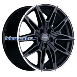 Диски Khomen Wheels 8,5x19 5/112/30/66,6 KHOMEN WHEELS KHW1904 (3/4/5/6 FRONT) BLACK MATT MR (WHS505606) лит. (фото)