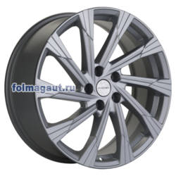 Диски Khomen Wheels 7,5x19 5/114,3/40/60,1 KHOMEN WHEELS KHW1901 (RAV4) BRILLIANT SILVER (WHS502234) лит. (фото)