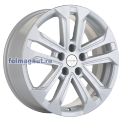 Диски Khomen Wheels 7x18 5/114,3/38/67,1 KHOMEN WHEELS KHW1803 (OUTLANDER) F-SILVER (WHS498371) лит. (фото)
