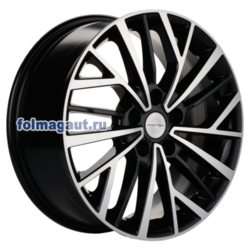 Диски Khomen Wheels 7x17 5/114,3/51/67,1 KHOMEN WHEELS KHW1717 (TUCSON) BLACK-FP (WHS501210) лит. (фото)