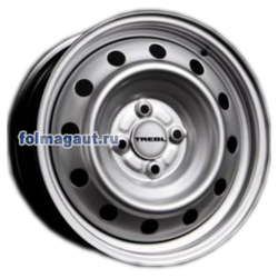 Диски Trebl 6x15 4/100/48/54,1 TREBL 8114 P Silver (WHS238360) штамп. (фото)