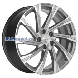 Диски Khomen Wheels 7,5x19 5/114,3/45/67,1 KHOMEN WHEELS KHW1901 (MAZDA CX-5/CX8) BRILLIANT SILVER-FP (WHS506286) лит. (фото)