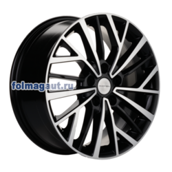Диски Khomen Wheels 7x17 5/114,3/45/67,1 KHOMEN WHEELS KHW1717 (CX-5) BLACK-FP (WHS506036) лит. (фото)