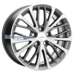 Диски Khomen Wheels 7x17 5/108/40/60,1 KHOMEN WHEELS KHW1705 (CHERY TIGGO) GRAY-FP (WHS501909) лит. (фото)