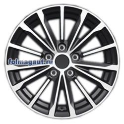 Диски Khomen Wheels 6,5x16 5/114,3/40/66,1 KHOMEN WHEELS KHW1611 (QASHQAI) GRAY-FP (WHS498186) лит. (фото)