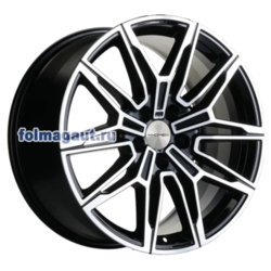 Диски Khomen Wheels 8,5x19 5/114,3/35/60,1 KHOMEN WHEELS KHW1904 (RAV4) BLACK-FP (WHS506435) лит. (фото)