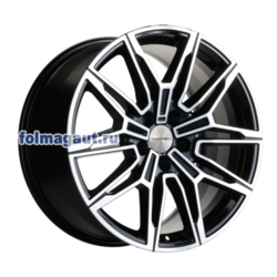 Диски Khomen Wheels 9,5x19 5/112/40/66,6 KHOMEN WHEELS KHW1904 (3/4/5/6 SERIES) BLACK-FP (WHS506022) лит. (фото)