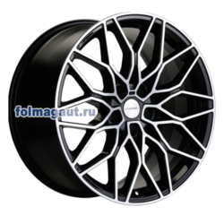 Диски Khomen Wheels 8,5x19 5/114,3/30/60,1 KHOMEN WHEELS KHW1902 (RX/NX) BLACK-FP (WHS506393) лит. (фото)