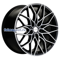 Диски Khomen Wheels 8,5x19 5/114,3/35/60,1 KHOMEN WHEELS KHW1902 (RAV4) BLACK-FP (WHS506394) лит. (фото)