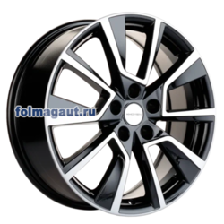 Диски Khomen Wheels 7x18 5/114,3/37/66,5 KHOMEN WHEELS KHW1802 (Jolion) BLACK-FP (WHS506425) лит. (фото)