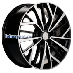 Диски Khomen Wheels 7x17 5/108/40/60,1 KHOMEN WHEELS KHW1717 (7pro) BLACK-FP (WHS506421) лит. (фото)