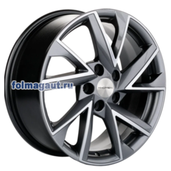 Диски Khomen Wheels 7x17 5/108/40/60,1 KHOMEN WHEELS KHW1714 (7PRO) GRAY-FP (WHS506420) лит. (фото)