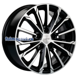 Диски Khomen Wheels 6,5x16 5/114,3/44/67,1 KHOMEN WHEELS KHW1611 (SELTOS/SOUL) BLACK FP (WHS507234) лит. (фото)