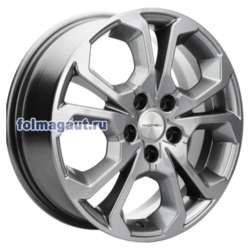 Диски Khomen Wheels 6,5x17 5/108/33/60,1 KHOMEN WHEELS KHW1711 (CHERY TIGO 7PRO) GRAY (WHS507215) лит. (фото)