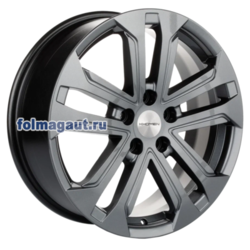 Диски Khomen Wheels 7x18 5/114,3/50/54,1 KHOMEN WHEELS KHW1803 (COOLRAY) GRAY (WHS507205) лит. (фото)