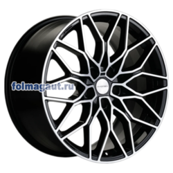 Диски Khomen Wheels 9,5x19 5/114,3/40/67,1 KHOMEN WHEELS KHW1902 (G90/Q50/Q60/K9) BLACK-FP (WHS505408) лит. (фото)