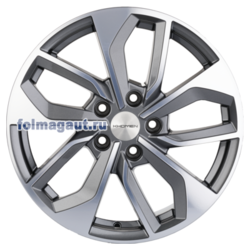 Диски Khomen Wheels 7x17 5/114,3/45/60,1 KHOMEN WHEELS KHW1703 (CAMRY) GRAY-FP (WHS498201) лит. (фото)