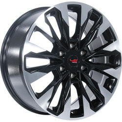 Диски Legeartis Concept 8x18 6/139,7/60/95,1 LEGEARTIS CONCEPT TOYOTA TY572 BKF (9347959) лит. (фото)