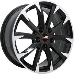 Диски Replica TD 7x17 5/114,3/50/67,1 REPLICA TD MAZDA MZ93 BKF (9188654) лит. (фото)