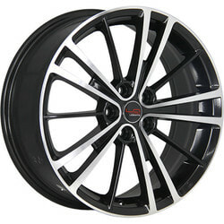 Диски Legeartis Concept 7,5x18 5/100/48/56,1 LEGEARTIS CONCEPT SUBARU SB503 BKF (9133639) лит. (фото)