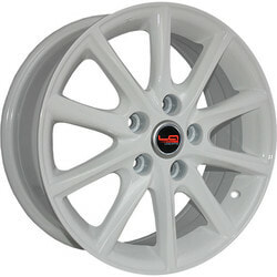 Диски Replica 6,5x16 5/114,3/45/60,1 REPLICA TOYOTA TY58 WHITE (9125947) лит. (фото)