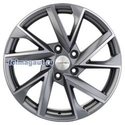 Диски Khomen Wheels 7x17 5/112/49/66,6 KHOMEN WHEELS KHW1714 (Audi A4) GRAY FP (WHS498175) лит. (фото)