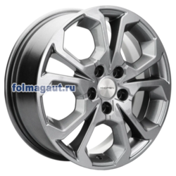 Диски Khomen Wheels 6,5x17 5/114,3/45/54,1 KHOMEN WHEELS KHW1711 (COOLRAY) GRAY (WHS506921) лит. (фото)
